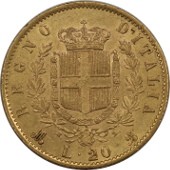 Włochy 20 Lirów