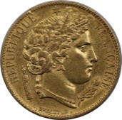 Francja, 20 Franków Ceres