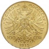 100 Koron 1915r. Austria 