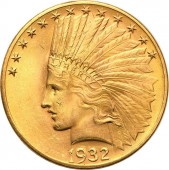 10 Dolarów Indianin (stan ok 2)