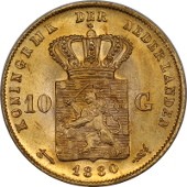 Holandia 10 Guldenów Wilhelm