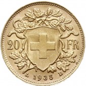 Szwajcaria 20 Franków