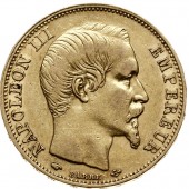 Francja 20 Franków, Napoleon 